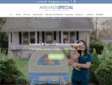 Tablet Screenshot of animals-r-special.com